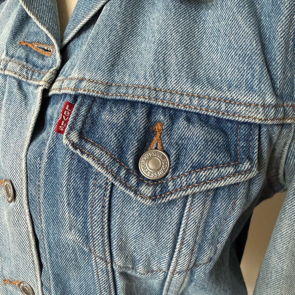 Levi's Patchwork Mixed Wash Denim Jacket - image 3